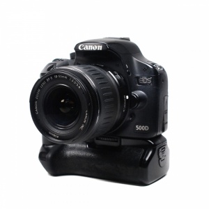 Used Canon 500D + EF-S 18-55mm F3.5-5.6